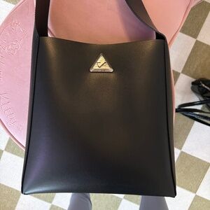 NWT Charles & Keith black shoulder bag